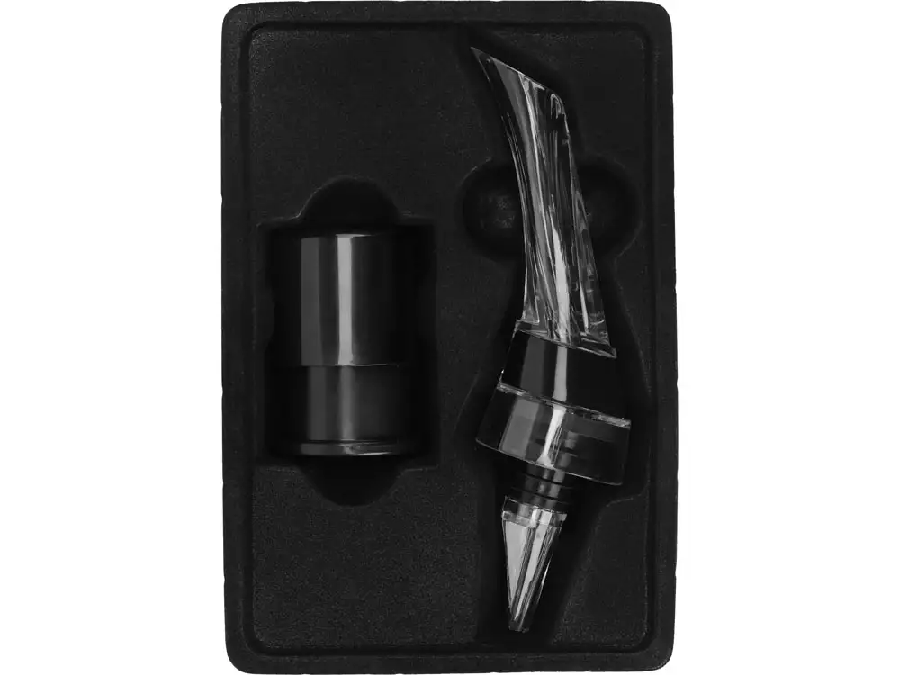 Набор для вина с аэратором и вакуумной пробкой «Positano» — изображение 9