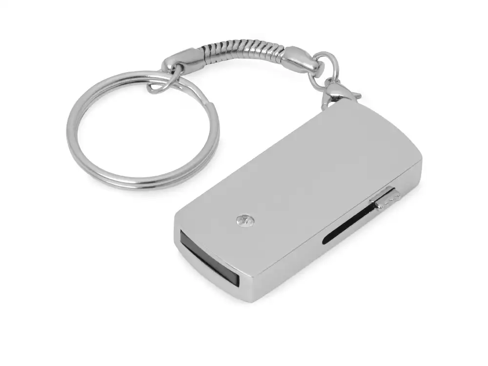 USB 2.0- флешка на 32 Гб с выдвижным механизмом и мини чипом — изображение 3