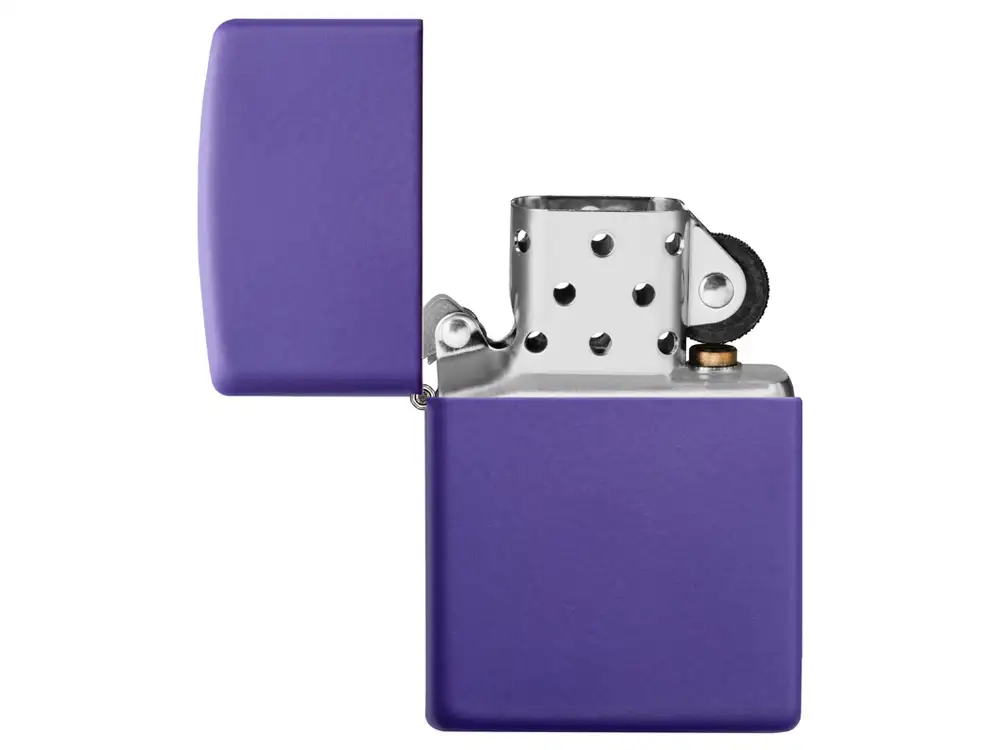 Зажигалка ZIPPO Classic с покрытием Purple Matte — изображение 3