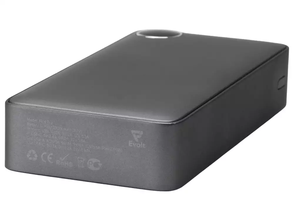 Внешний аккумулятор «Mild Pro» c быстрой зарядкой QC/PD, металлик soft-touch, 20 000 mAh — изображение 7