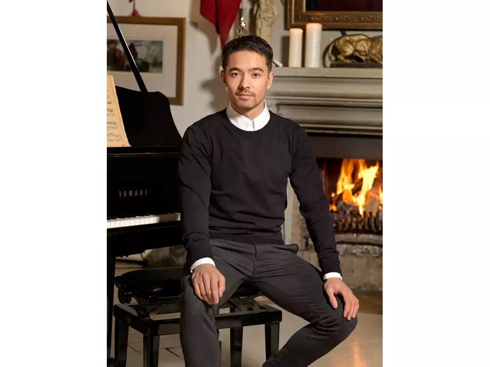 Пуловер «Merrit» с круглым вырезом, мужской — изображение 4