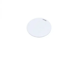 USB 2.0- флешка на 32 Гб в виде пластиковой карточки круглой формы