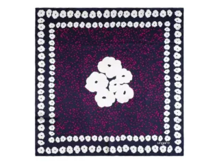 Шелковый платок Giada Navy