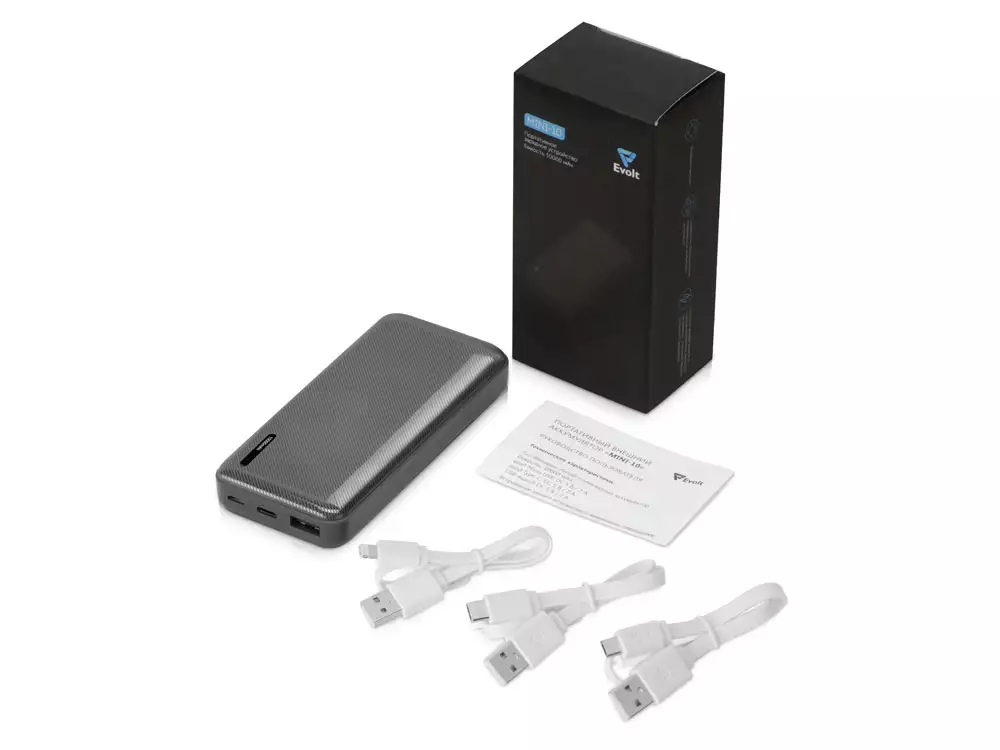 Внешний аккумулятор «Mini-10», 10000 mAh — изображение 3