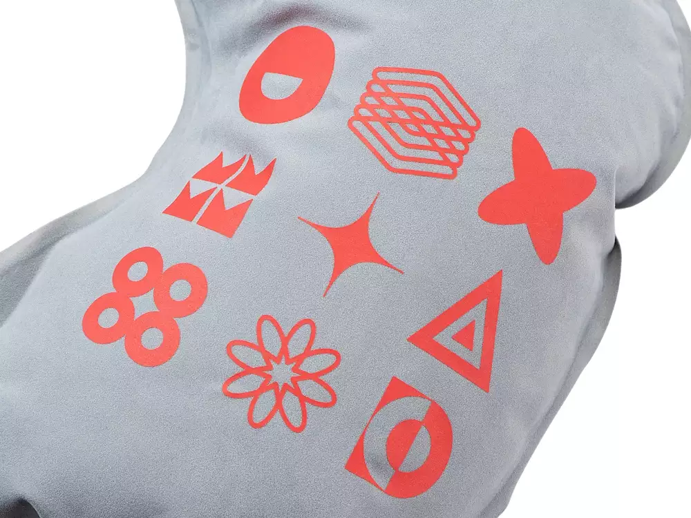 Подушка для путешествия с помпой «Push» с термотрансфером — изображение 3