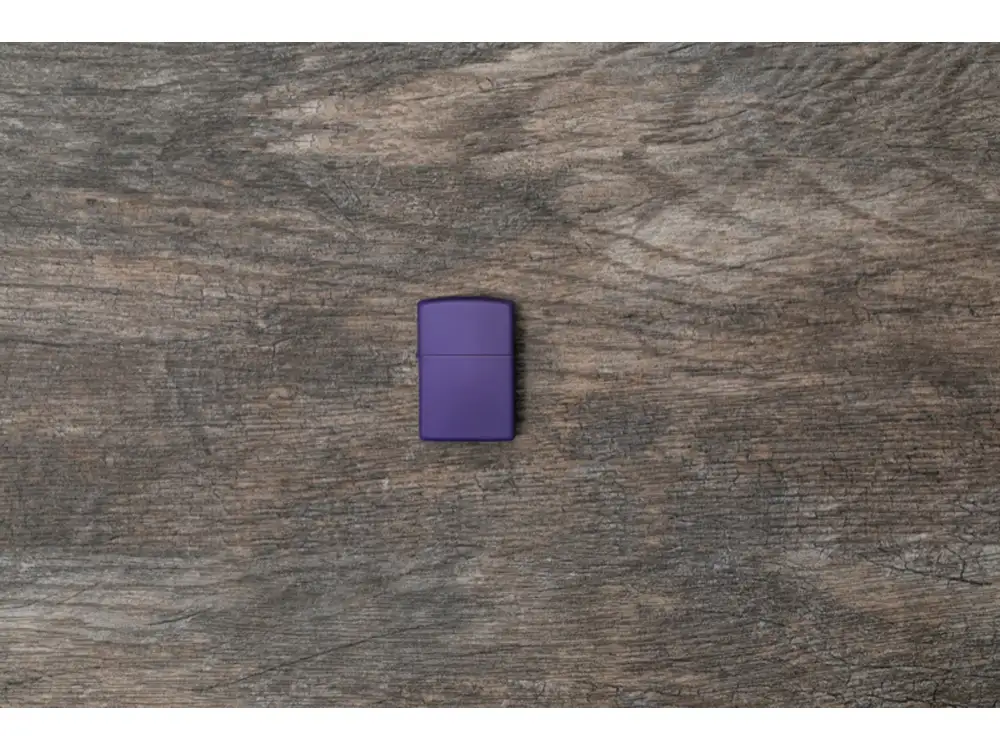 Зажигалка ZIPPO Classic с покрытием Purple Matte — изображение 6