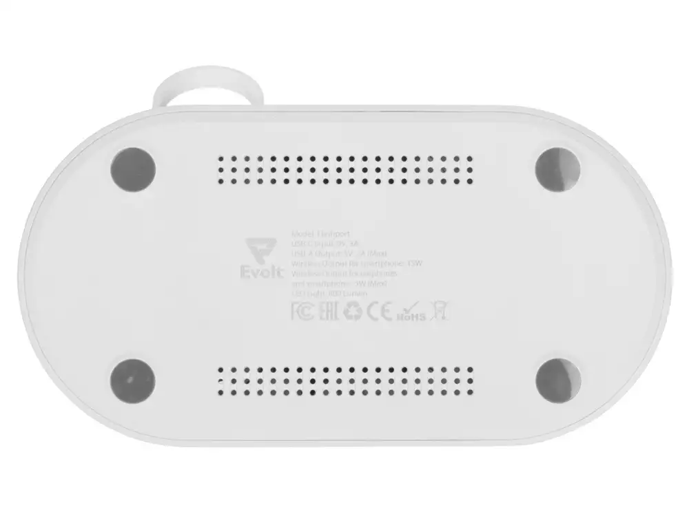 Складная зарядная станция с беспроводной зарядкой «Flashport», 15 Вт — изображение 11