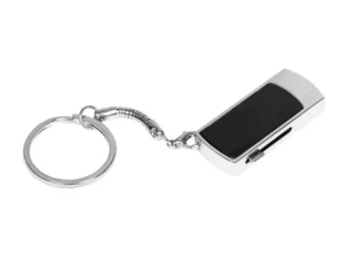 USB 2.0- флешка на 32 Гб с выдвижным механизмом и мини чипом