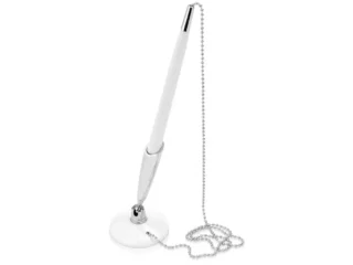 Ручка пластиковая шариковая на подставке «Холд»