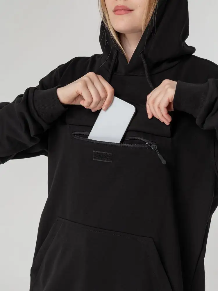 Худи унисекс с карманом на груди Chest Pocket — изображение 11