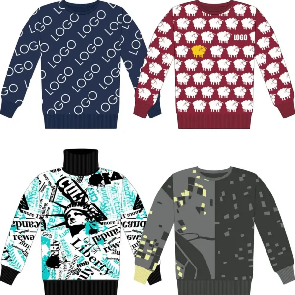 Свитер на заказ Tricksy Net