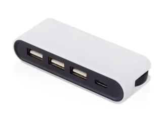 USB-хаб «Hubix» с коннектором 2-в-1 USB-C и USB-A, 2.0