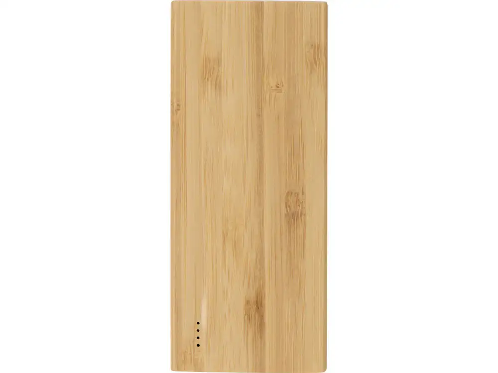 Внешний аккумулятор из бамбука «Bamboo», 5000 mAh — изображение 3