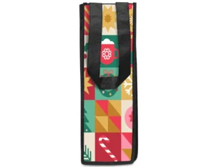 Чехол для бутылки из нетканого материала PET с возможностью полноцветной печати