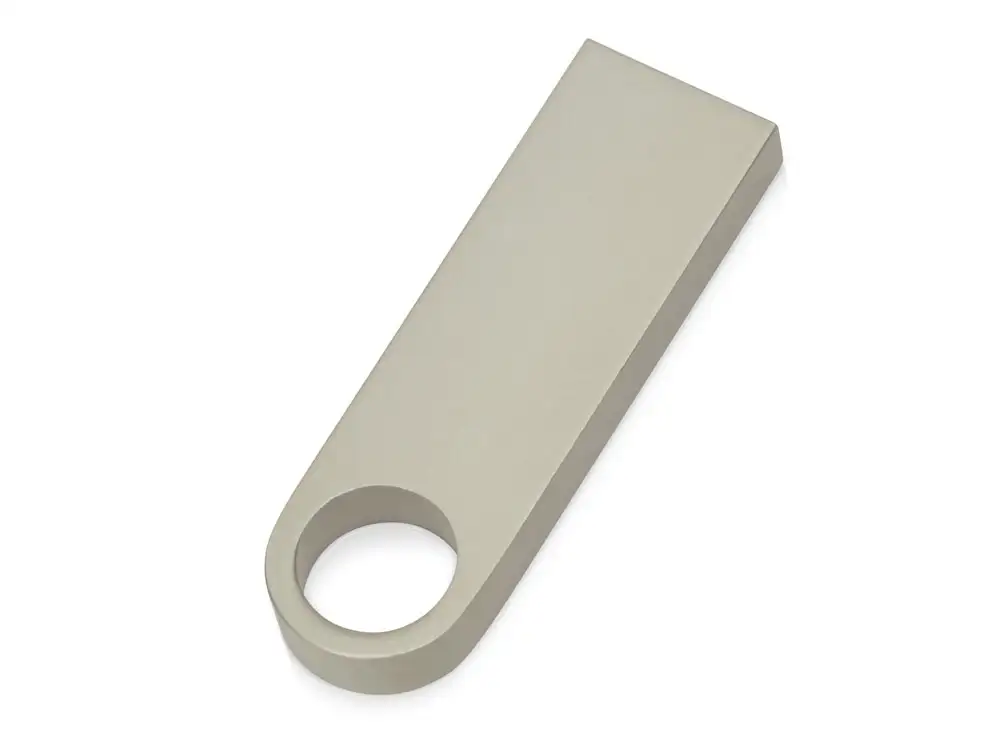 USB 2.0- флешка на 16 Гб с мини чипом, компактный дизайн с круглым отверстием — изображение 2