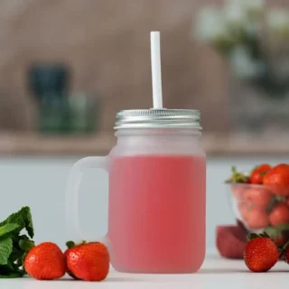 Банка для коктейлей Shake It Baby под сублимацию, матовая