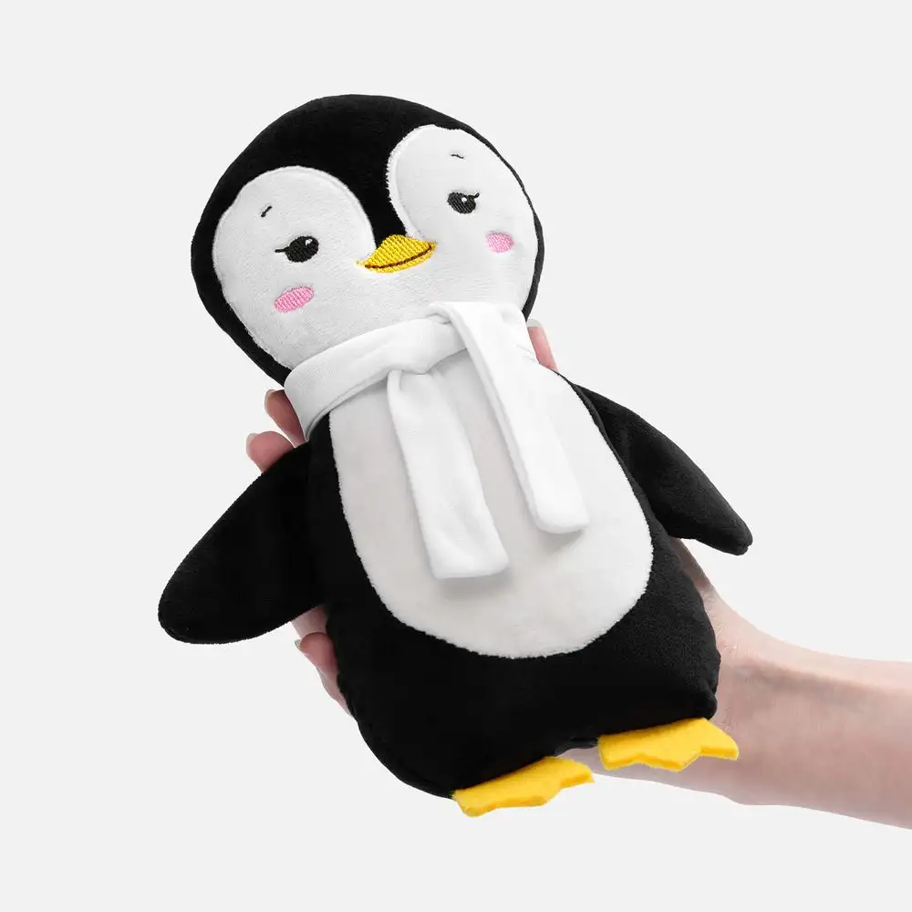 Мягкая игрушка Beastie Toys, пингвиненок с белым шарфом — изображение 2