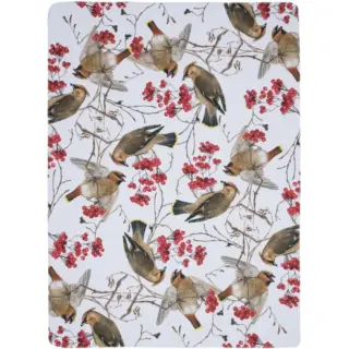 Флисовый плед Winter Bird