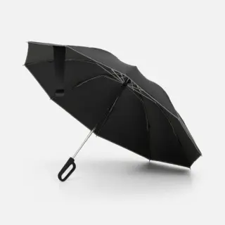 Зонт обратного сложения с ручкой-карабином Foldberry