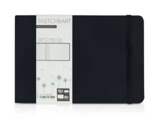 Скетчбук «Sketch & Art» 150 г/м2, soft-touch