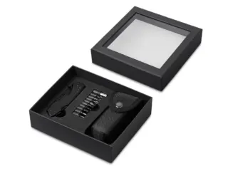 Универсальный мультитул с битами в подарочной упаковке с окном «Шэйп»