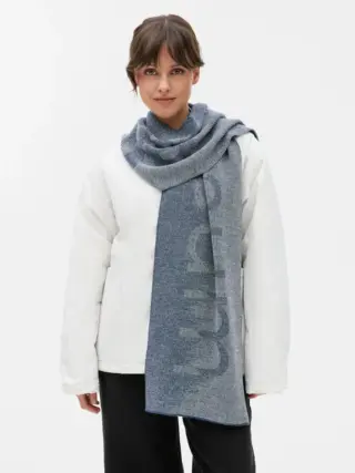 Шарф Denim XXL на заказ, полушерсть