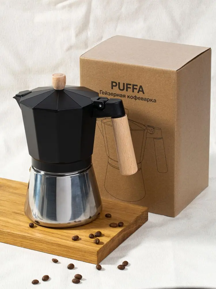 Гейзерная кофеварка Puffa — изображение 10