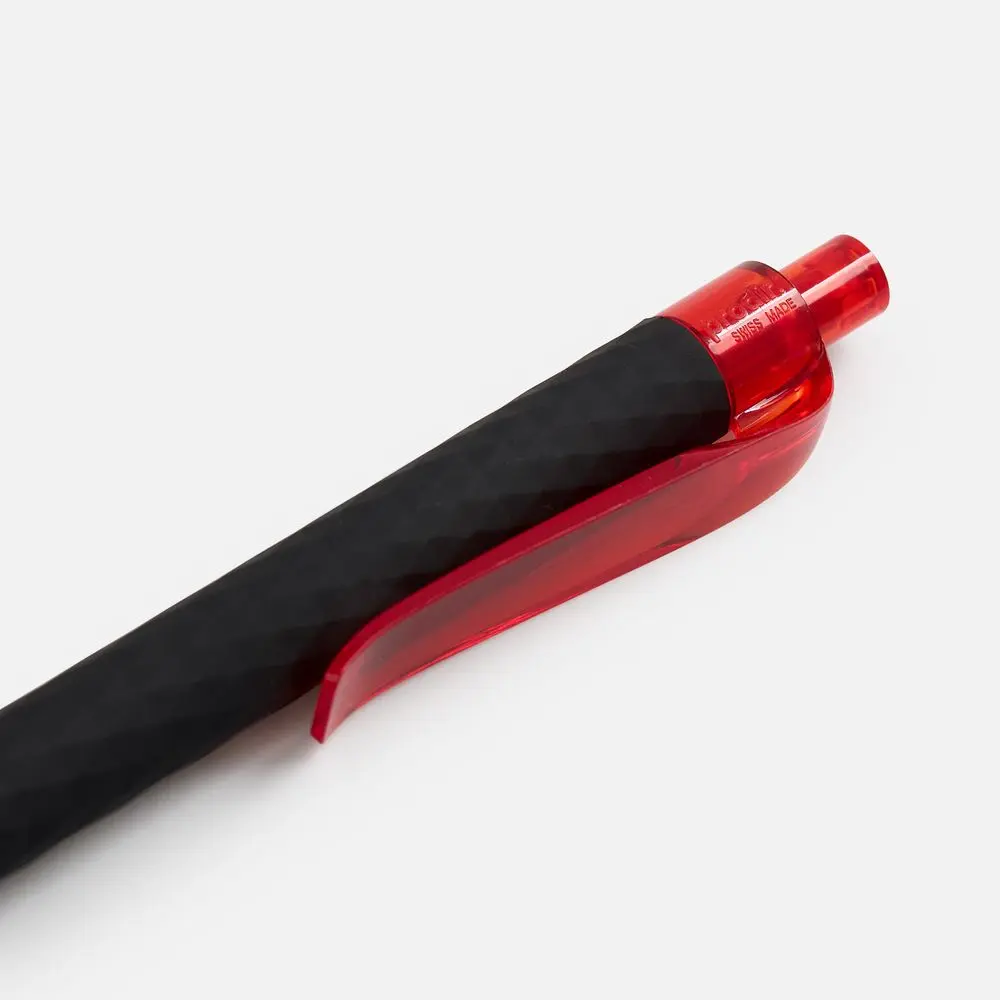 Ручка шариковая Prodir QS01 PRT-T Soft Touch, черная — изображение 5