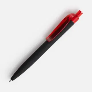 Ручка шариковая Prodir QS01 PRT-T Soft Touch, черная