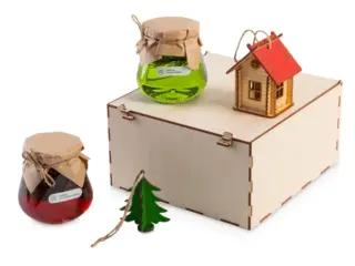 Подарочный набор «Decoration Deluxe» 2.0 с двумя видами варенья