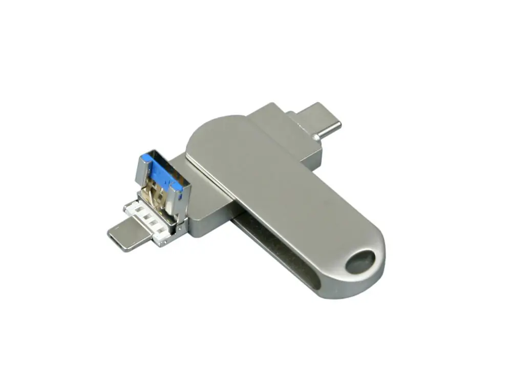 USB 3.0-флешка на 64 Гб для айфона 3 в 1 — изображение 2