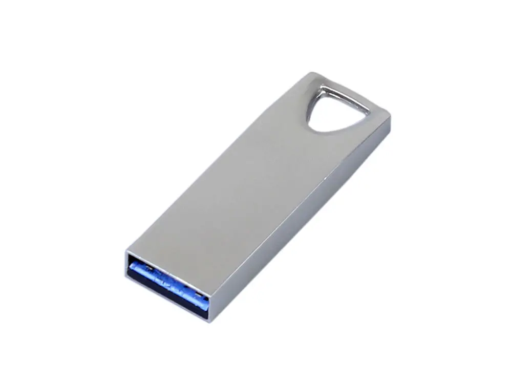 USB 2.0-флешка на 512 Мбайт с мини чипом и отверстием для цепочки — изображение 2