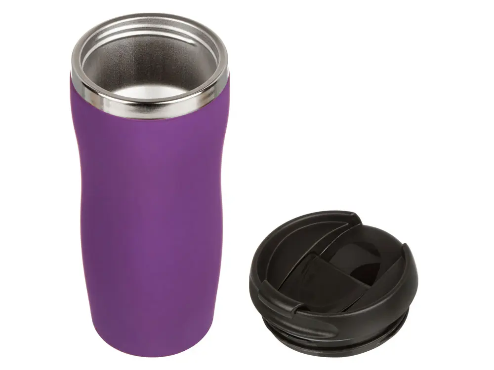 Термокружка «Double wall mug С1» soft-touch, 350 мл — изображение 2