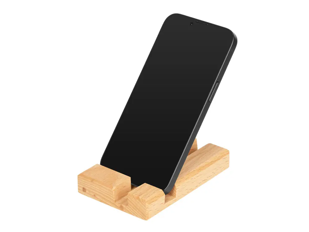 Подставка для смартфона и планшета из массива бука «Prop» — изображение 2