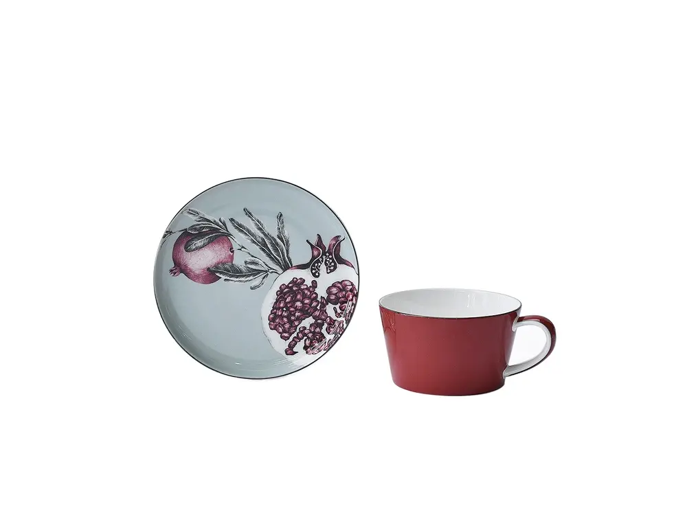 Набор чашка и блюдце «TEA SET 1 BLU» — изображение 2