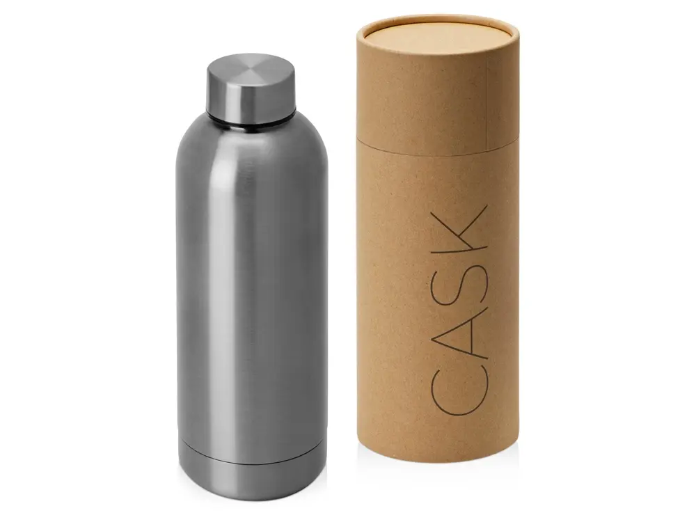 Вакуумная термобутылка с медной изоляцией «Cask», тубус, 500 мл — изображение 2