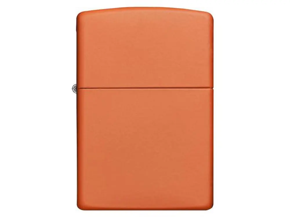 Зажигалка ZIPPO Classic с покрытием Orange Matte — изображение 2