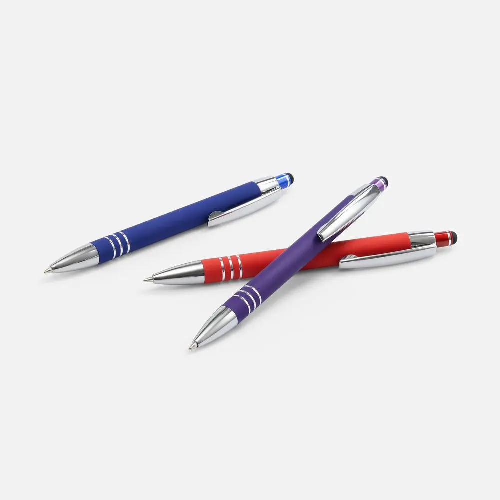 Ручка шариковая Sansen Soft Touch со стилусом — изображение 6