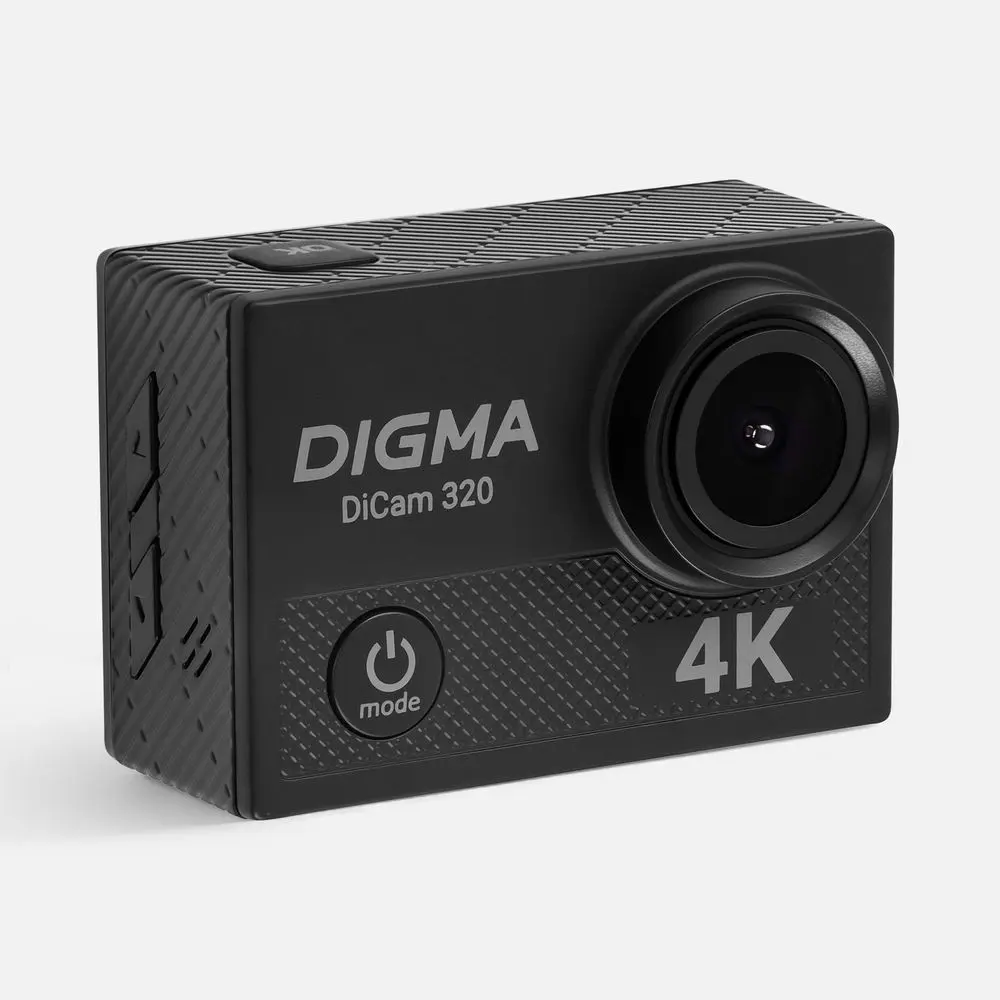 Экшн-камера Digma DiCam 320, черная — изображение 2