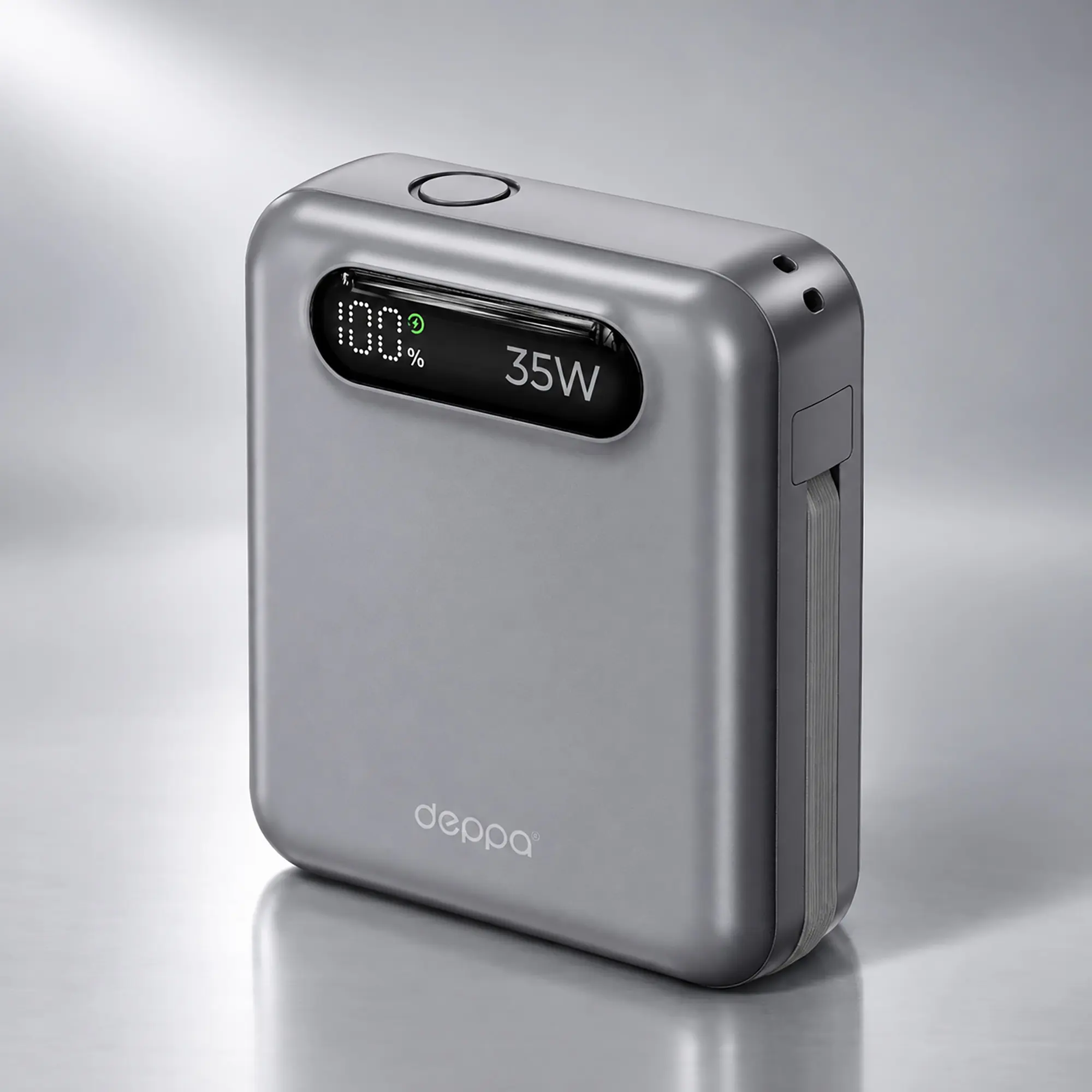 Внешний АКБ NRG Turbo Cable 10000 mAh, 35Вт