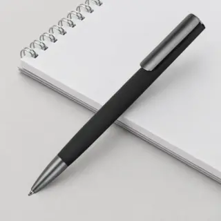 Ручка металлическая шариковая «Insomnia» soft-touch с зеркальным слоем
