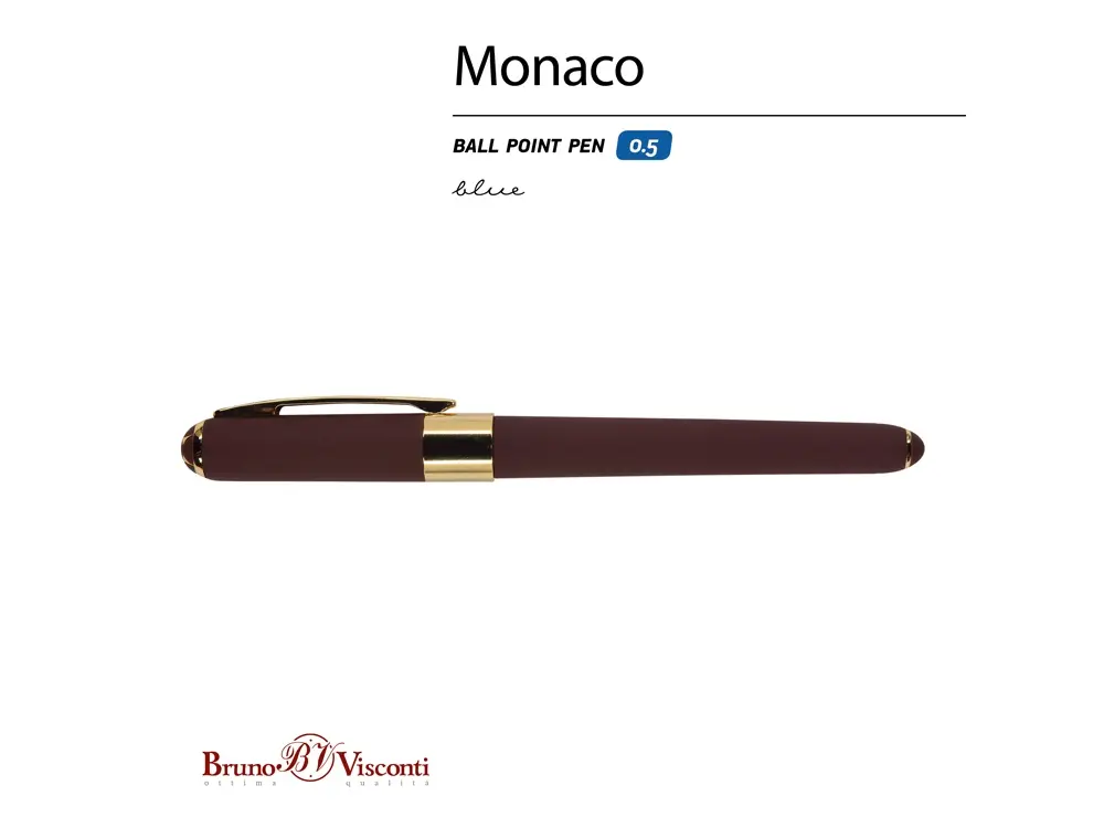 Ручка пластиковая шариковая «Monaco» — изображение 2
