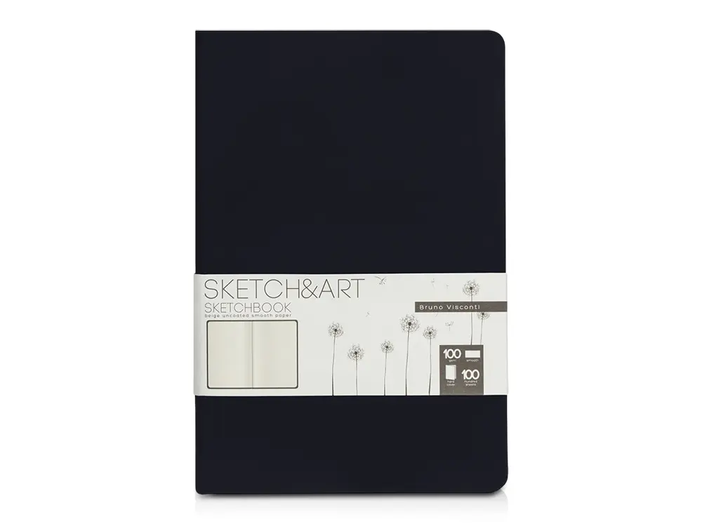 Скетчбук «Sketch & Art» 100 г/м2, soft-touch