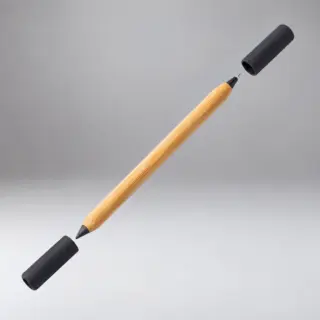 Вечный карандаш и ручка из бамбука «Black bamboo»