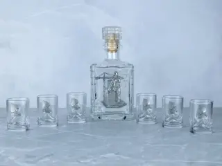Набор со штофом «Строительный»