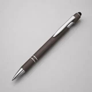 Ручка-стилус металлическая шариковая «Sway» soft-touch