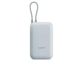 Внешний аккумулятор со встроенным кабелем Mi Power Bank (Integrated Cable), 10000 мАч