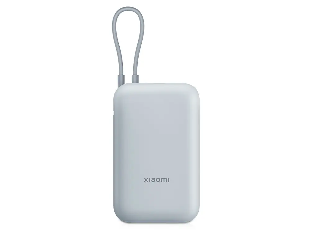 Внешний аккумулятор со встроенным кабелем Mi Power Bank (Integrated Cable), 10000 мАч