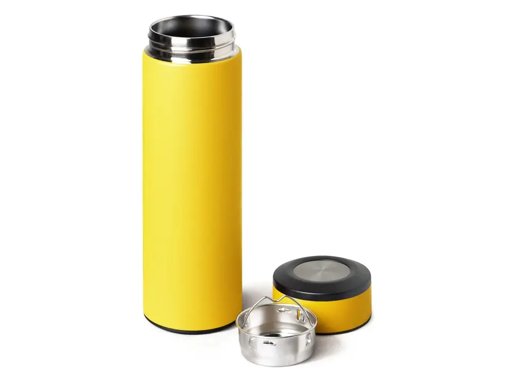 Вакуумный термос «Vacuum Flask C1», soft touch, 420мл — изображение 3