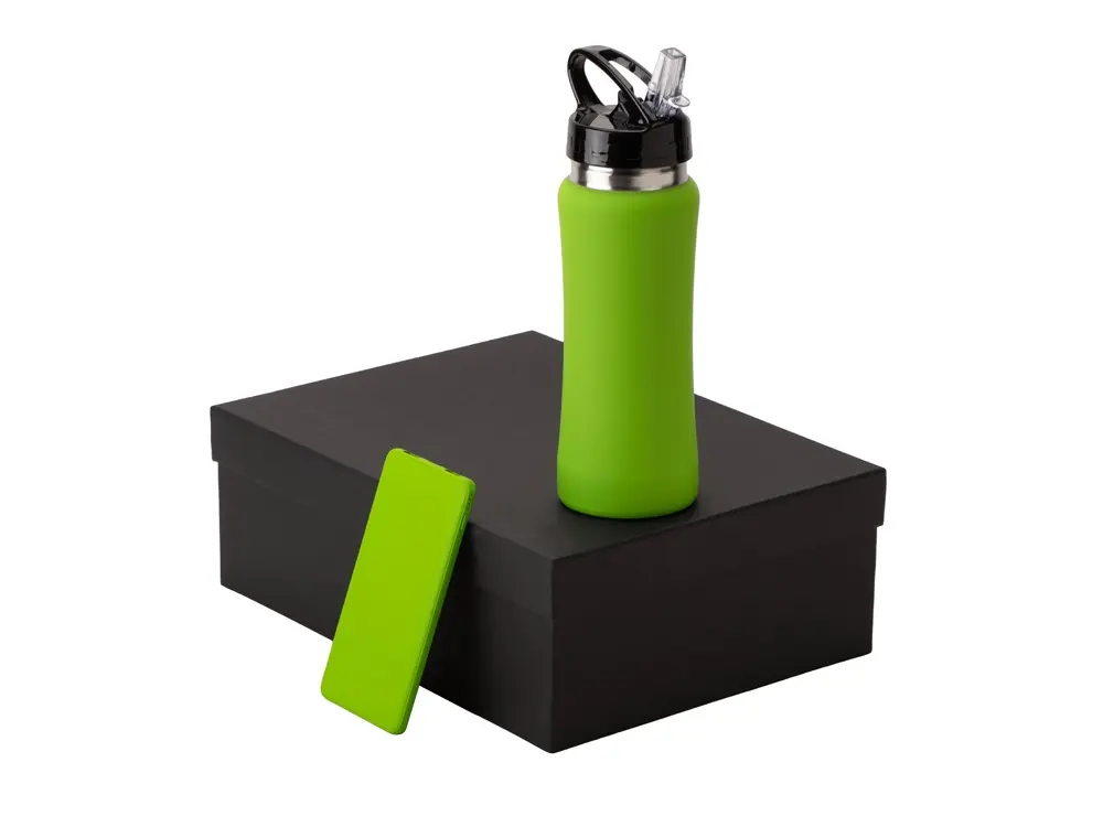 Подарочный набор «COLOR IT» с бутылкой для воды и повербанком, 5000 mAh — изображение 2